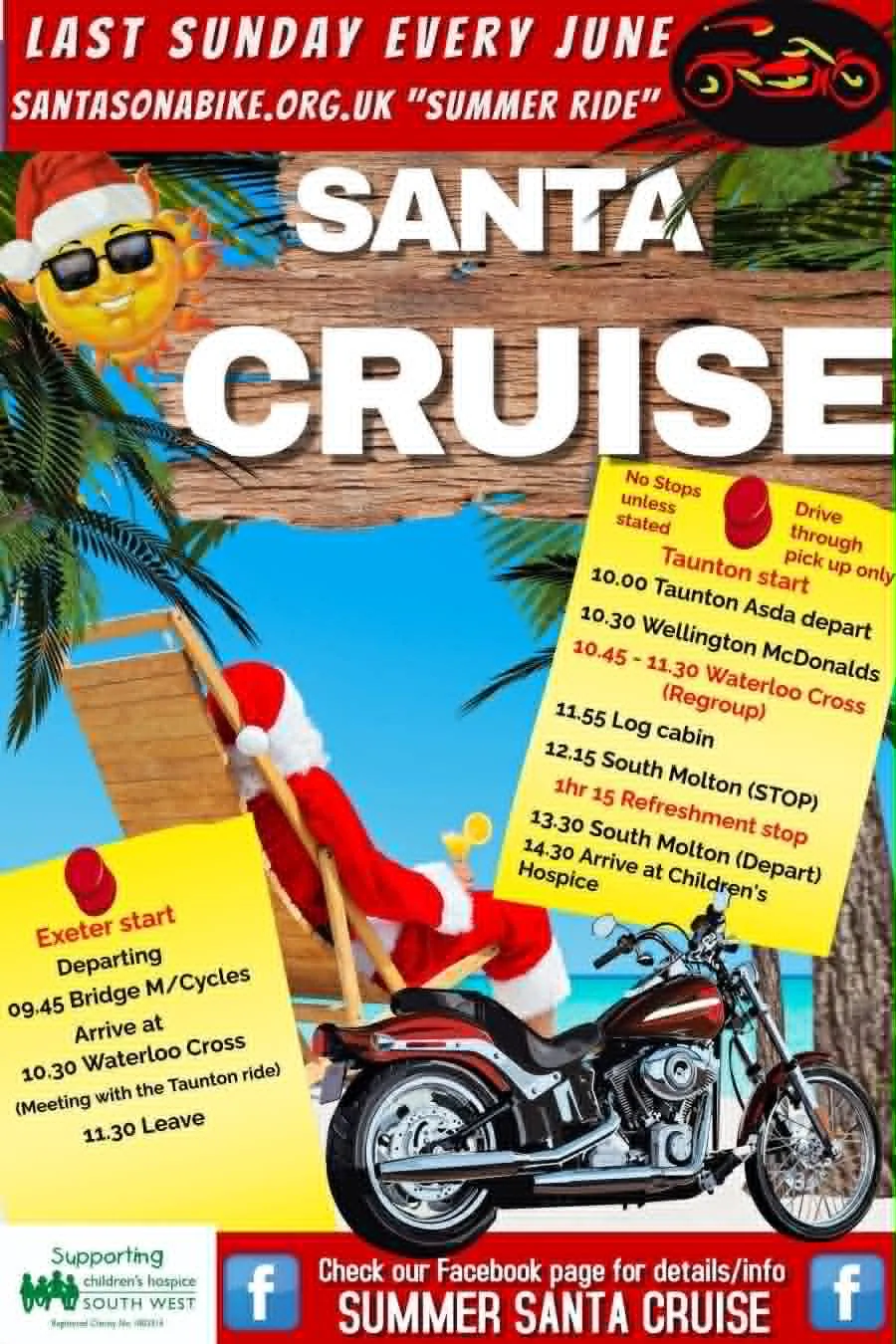 Summer Santa Cruise poster